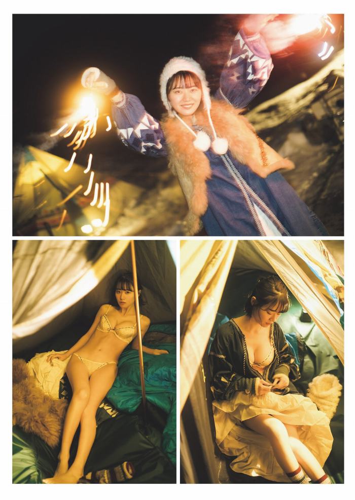 いけちゃん 細身でEカップの水着グラビア画像！