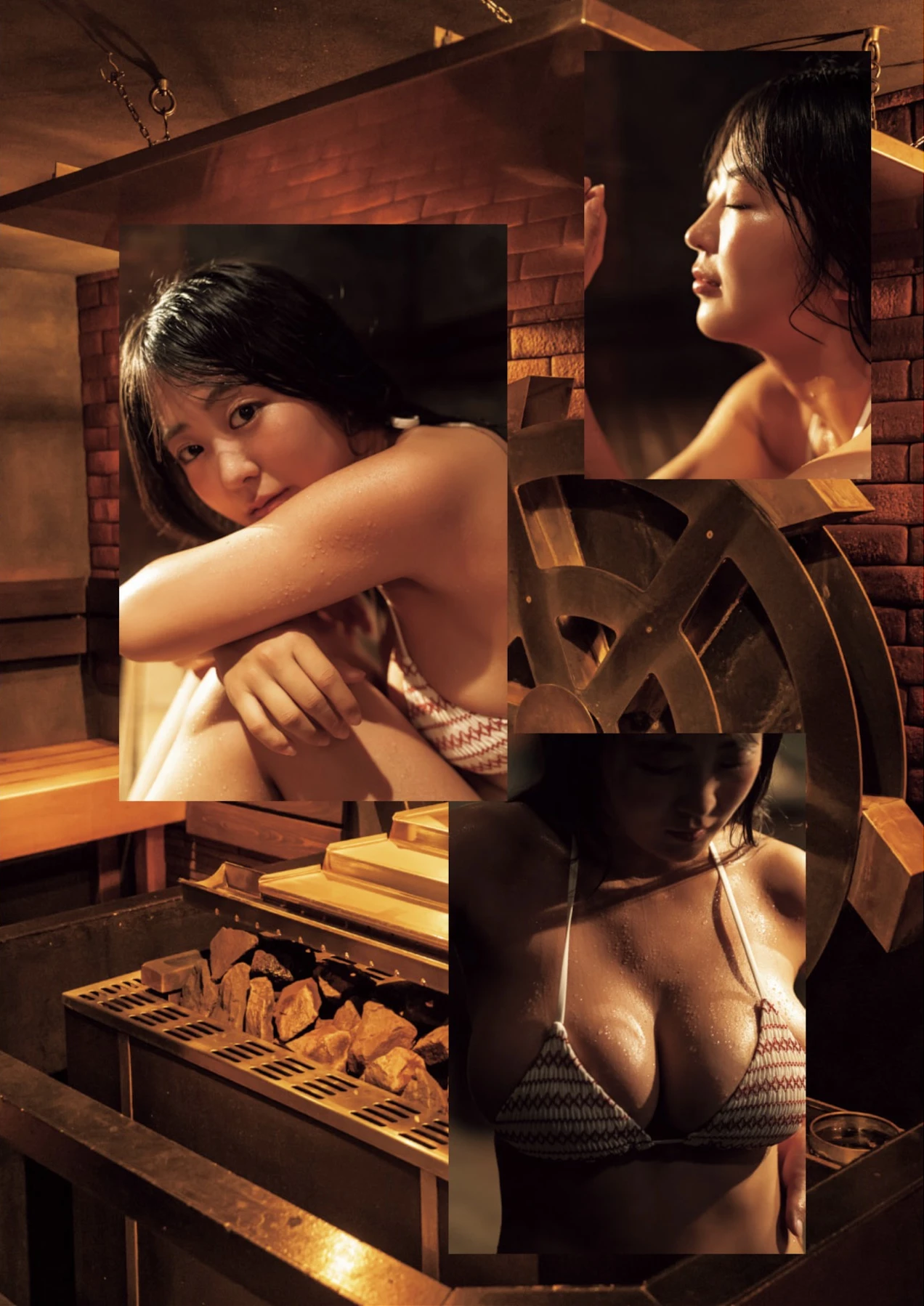 Ririka Fukui 福井梨莉华, SUNNY GIRL サウナガールズ Vol.3