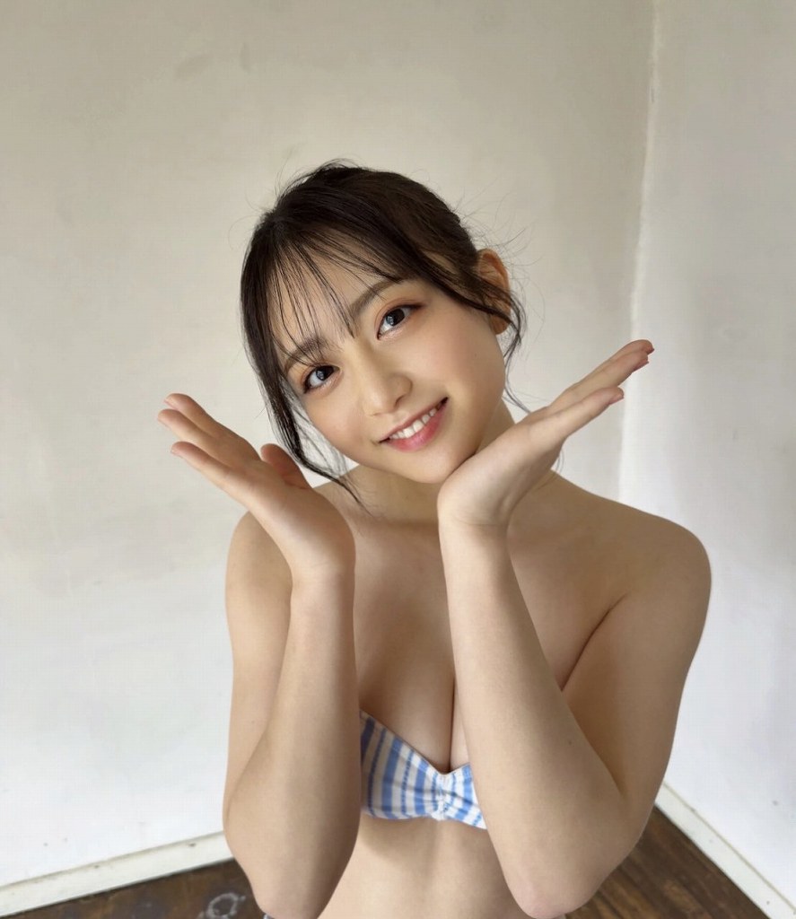 渡辺優奈 激かわボインな水着グラビア画像！