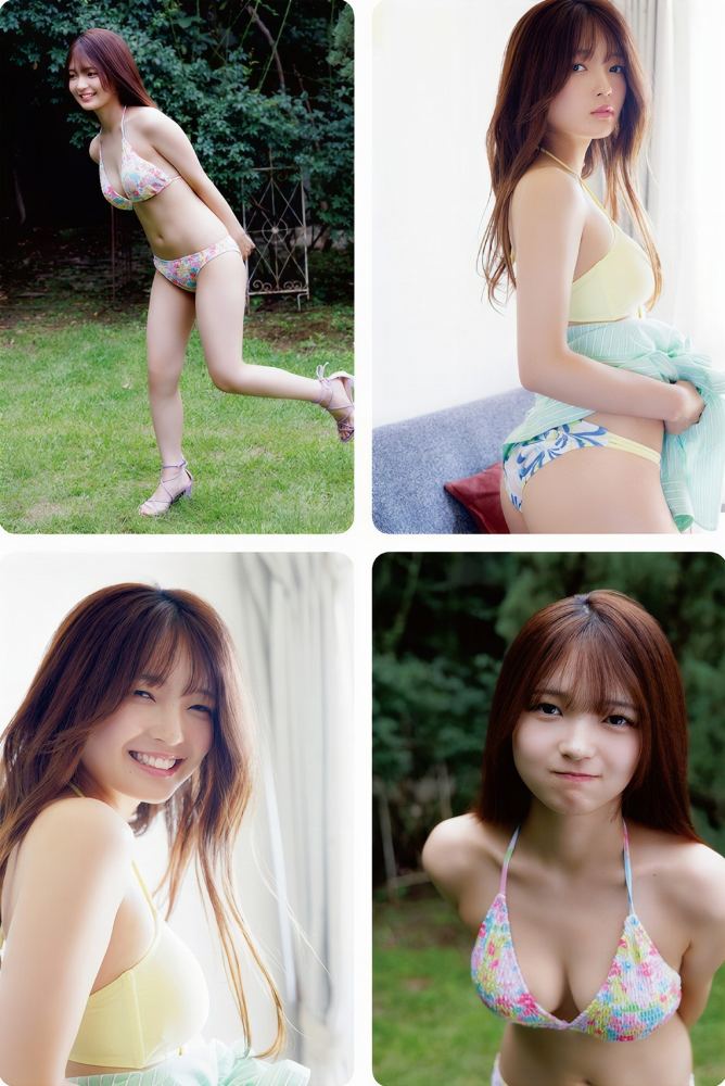 福留光帆 けっこうデカい水着グラビア画像！