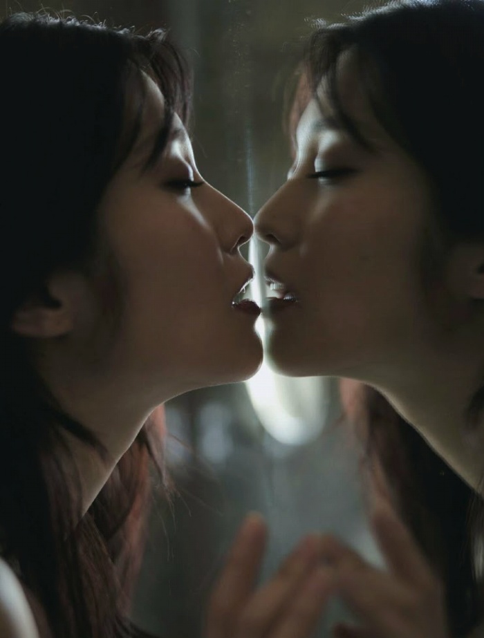 高橋凛 Hカップの手ブラヌード＆水着画像！