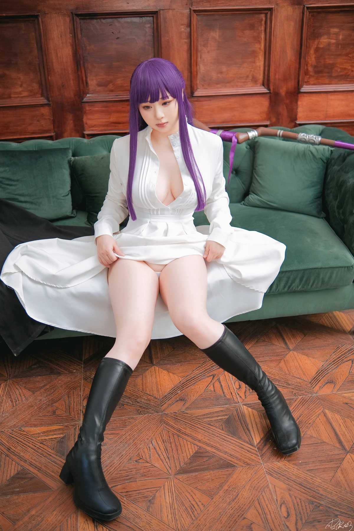 Cosplay 皮皮奶可可爱了啦 – 葬送的芙莉莲 菲伦