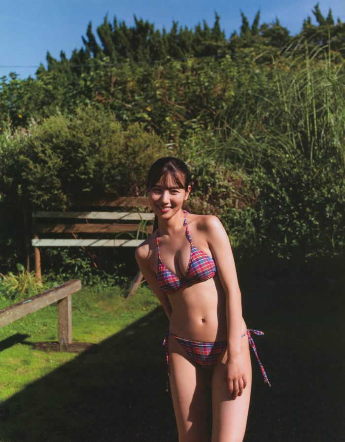 河田陽菜 ぷるふわバストの水着グラビア画像！