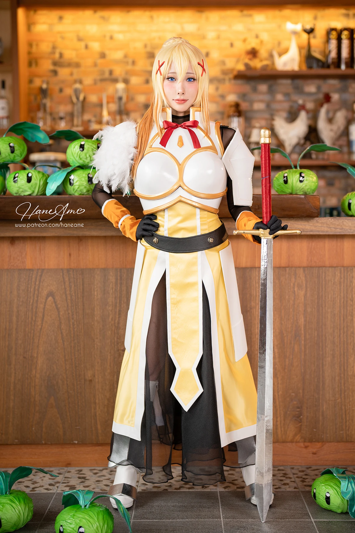 Cosplay HaneAme 雨波 – Konosuba Darkness