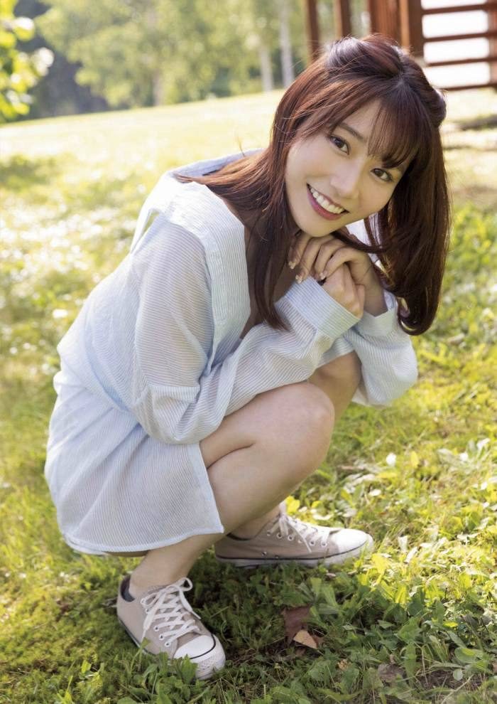 河北彩伽 絵になるEカップ美乳のヌード画像！