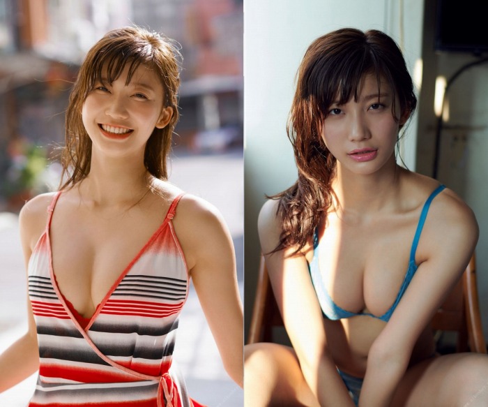 小倉ゆうか 激かわボインの水着グラビア画像！