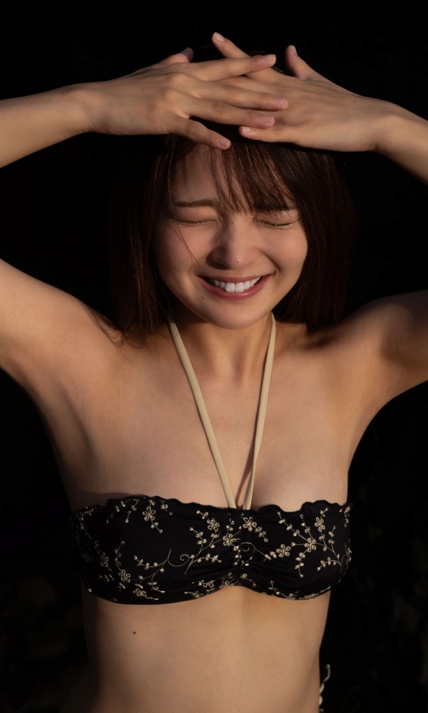 福留光帆 けっこうデカい水着グラビア画像！