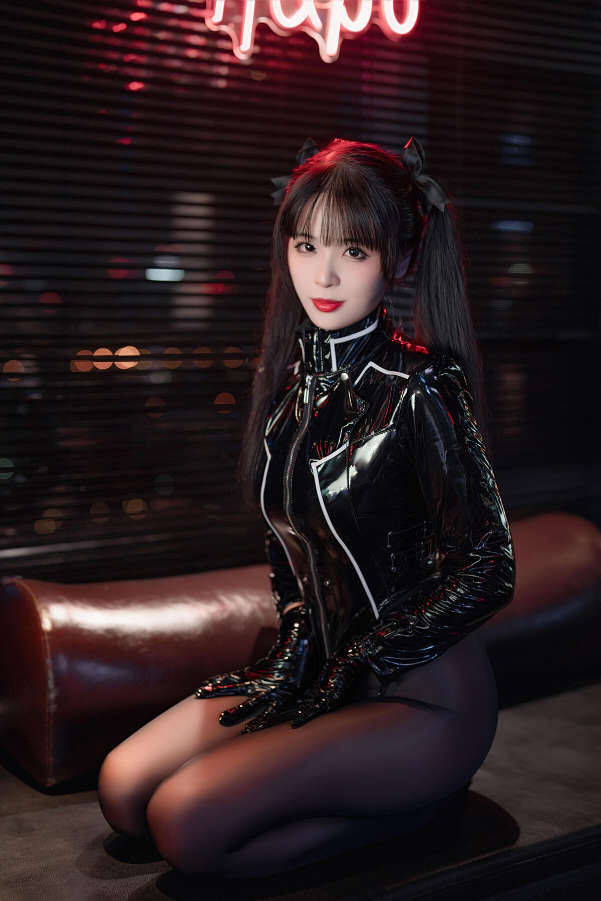 Coser@轩萧学姐 - 黑丝通讯官