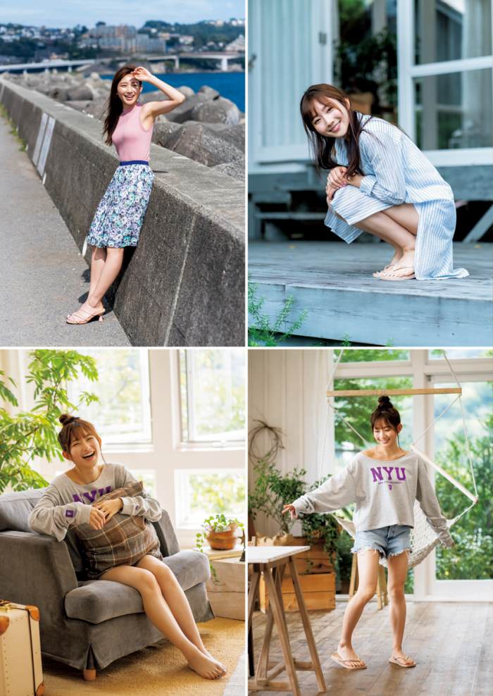 青山なぎさ 激かわな生脚＆タンクトップ画像！