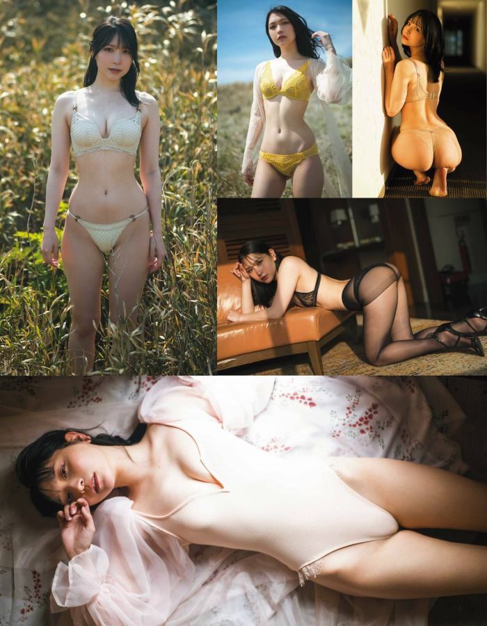 あまつまりな 脱ぎすぎ水着＆下着グラビア画像！