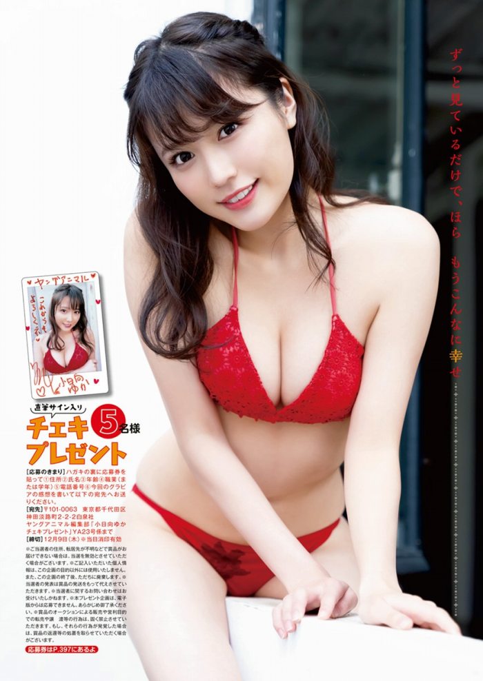 小日向ゆか 萌えるEカップの水着グラビア画像！