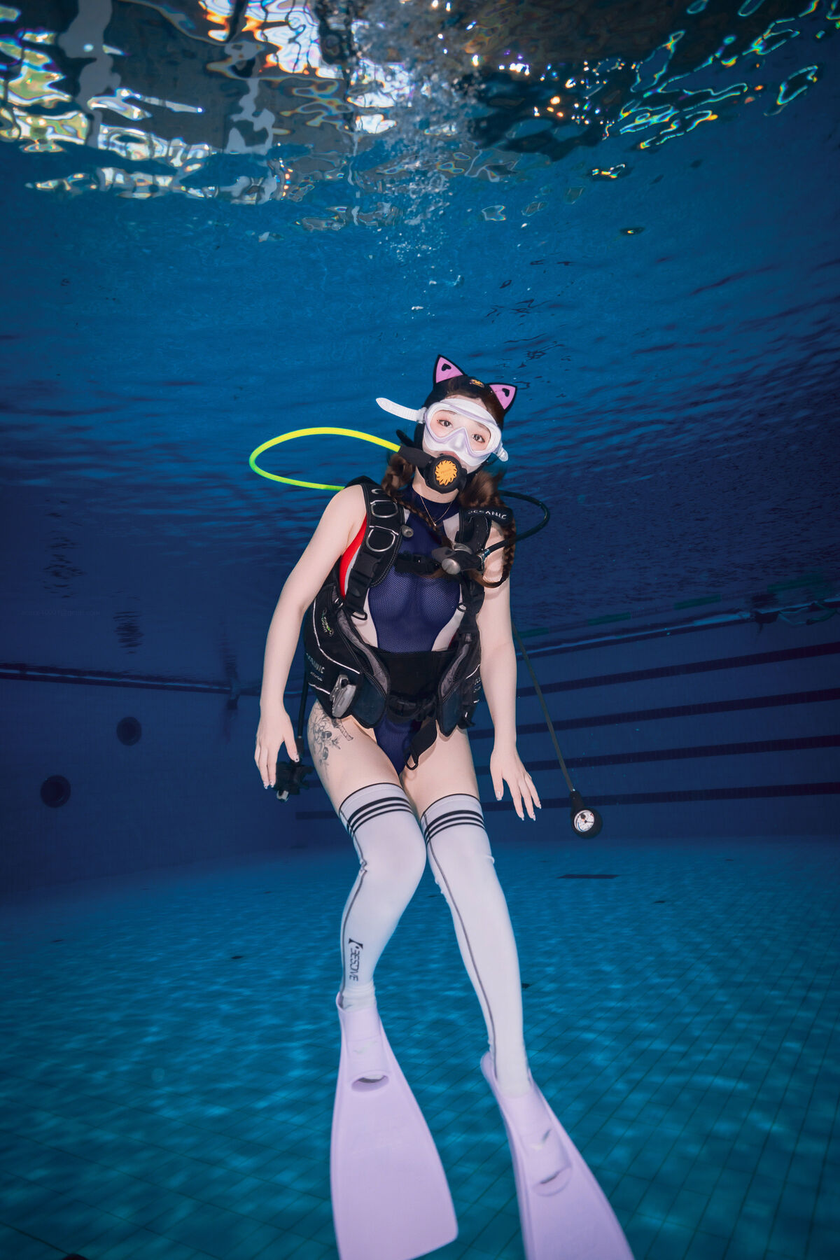 DJAWA Photo - Son Ye-Eun 손예은 - Swimming Lessons Underwater Part01