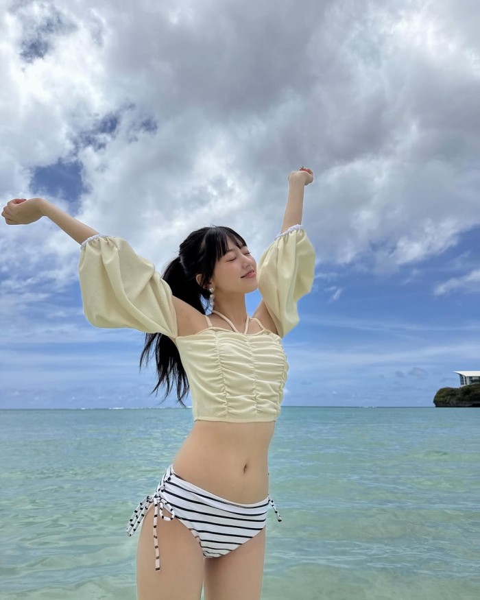 高木悠未 めっちゃ美肌の水着グラビア画像！