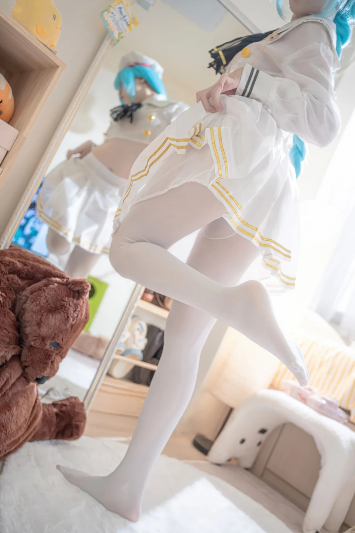 Cosplay 纸悦Etsu_ko – 雅努斯JK 碧蓝航线