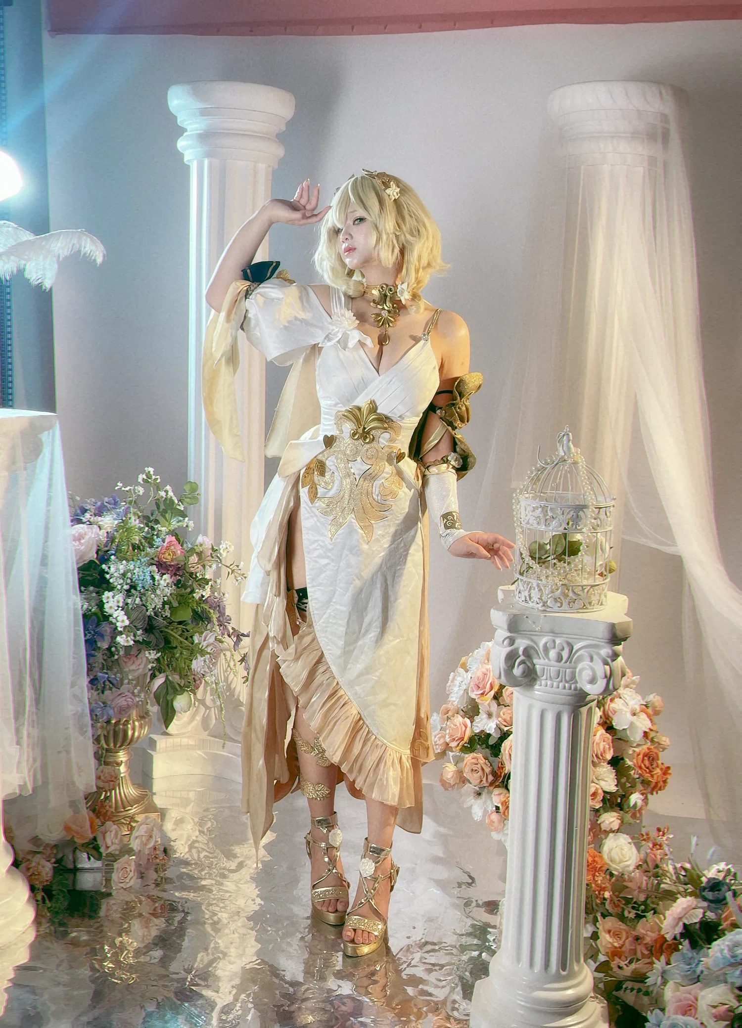 [Cosplay] Pyon - Pyoncos (ピオン) Aglaea HonkaiStar Rail 崩铁 阿格莱雅