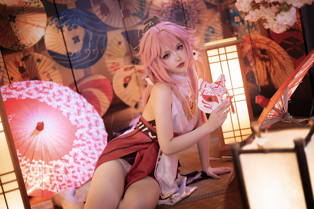 Coser@雪晴Astra - 原神 八重神子