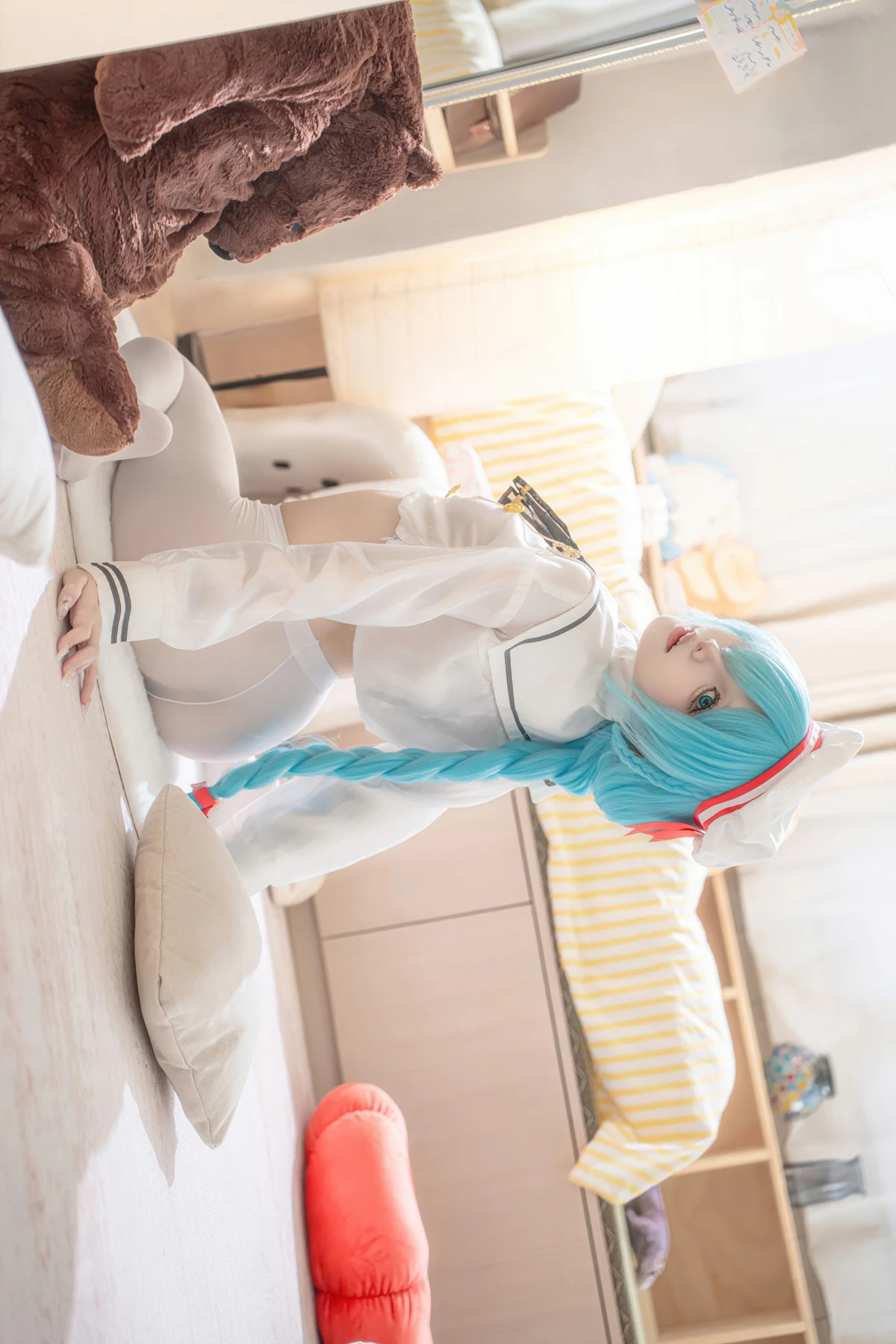 Cosplay 纸悦Etsu_ko – 雅努斯JK 碧蓝航线