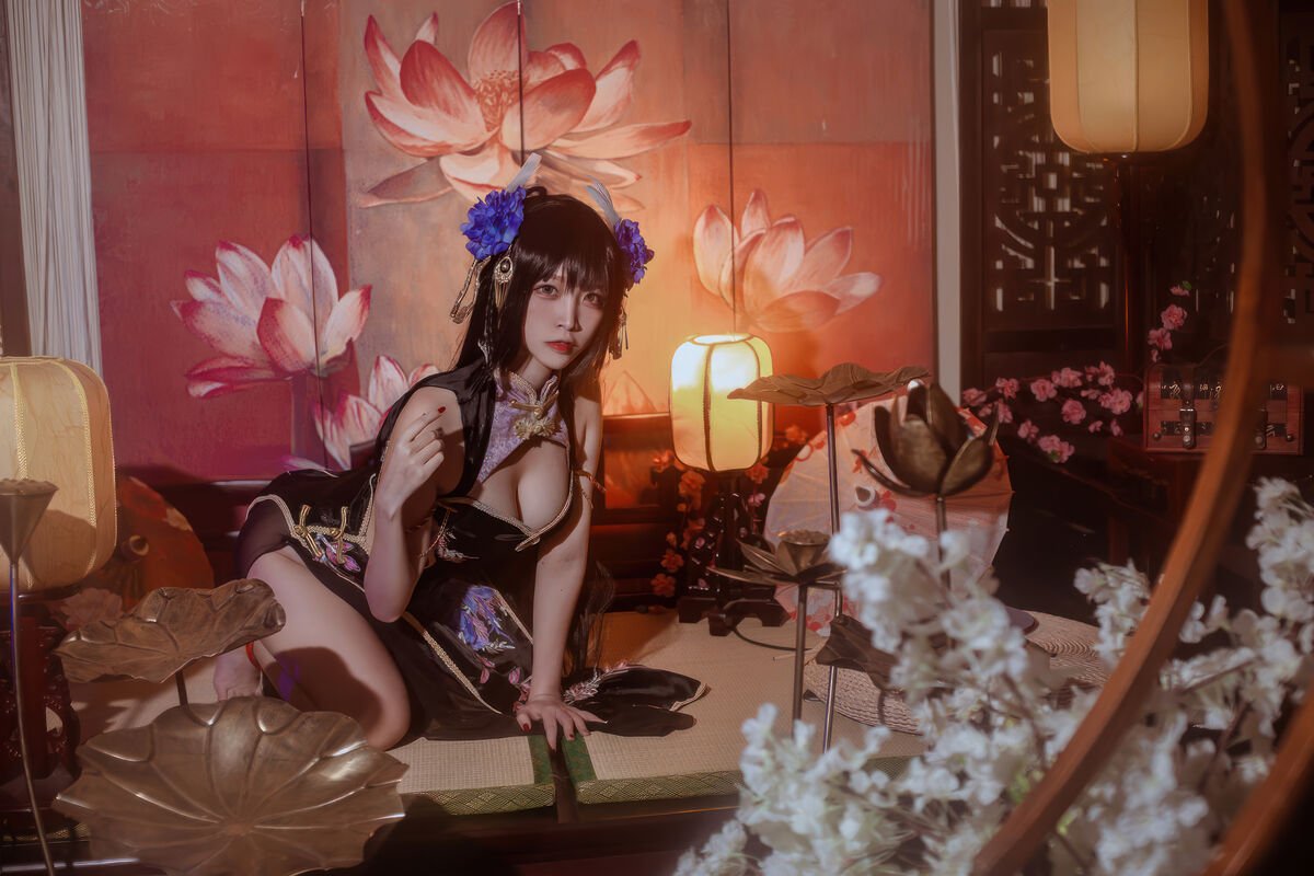 Coser@二佐Nisa - 碧蓝航线-比叡鲟旗袍