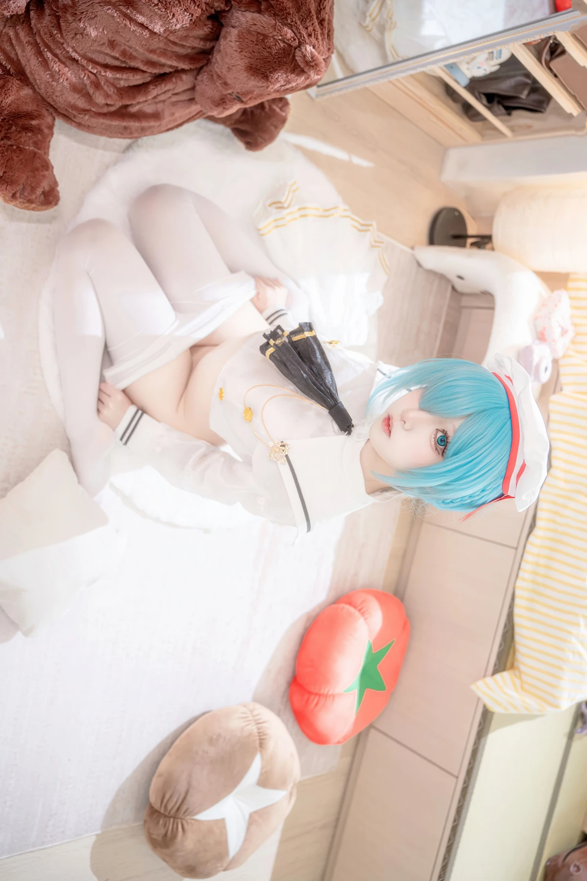 Cosplay 纸悦Etsu_ko – 雅努斯JK 碧蓝航线