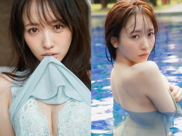 石田千穂 めちゃかわな水着グラビア画像！！