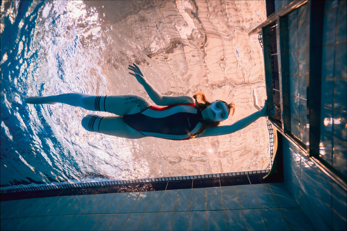 DJAWA Photo - Son Ye-Eun 손예은 - Swimming Lessons Underwater Part01