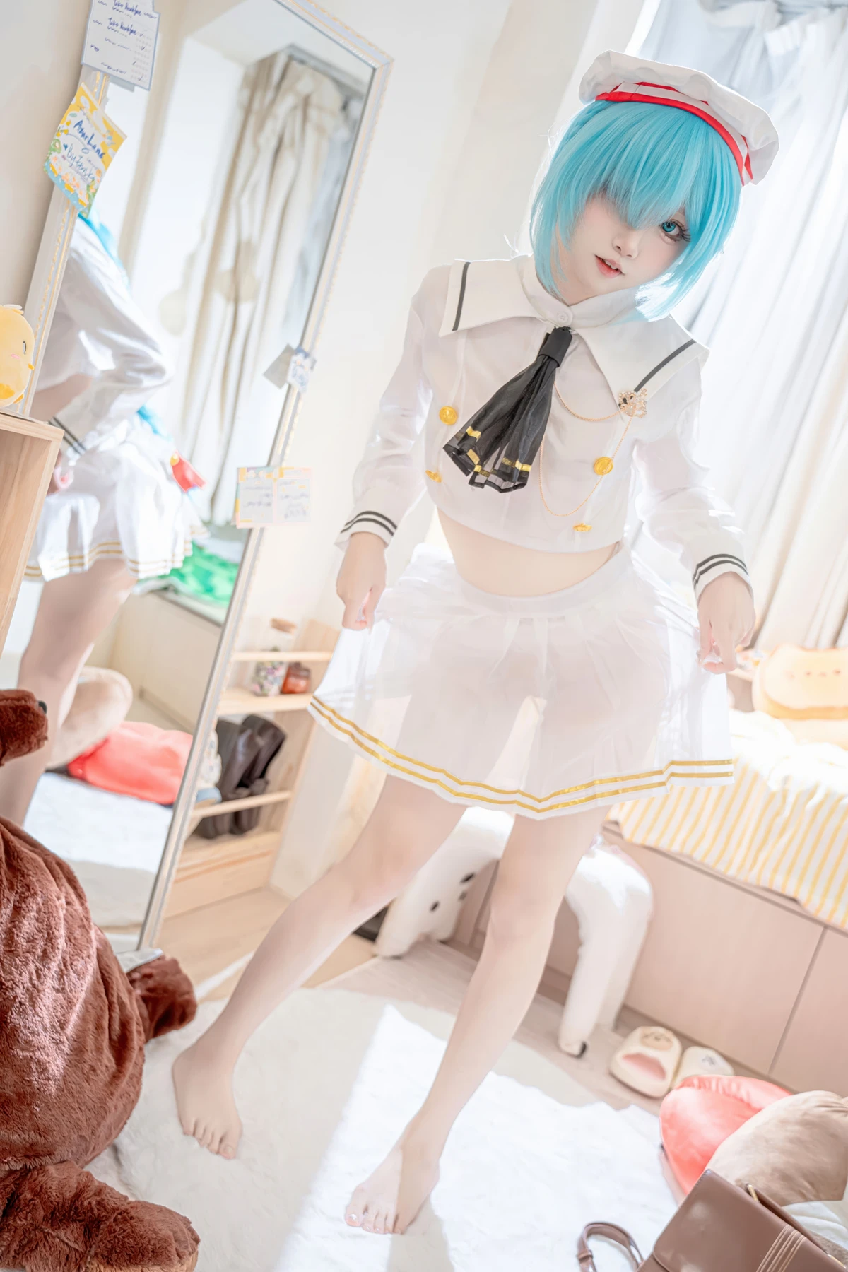 Cosplay 纸悦Etsu_ko – 雅努斯JK 碧蓝航线
