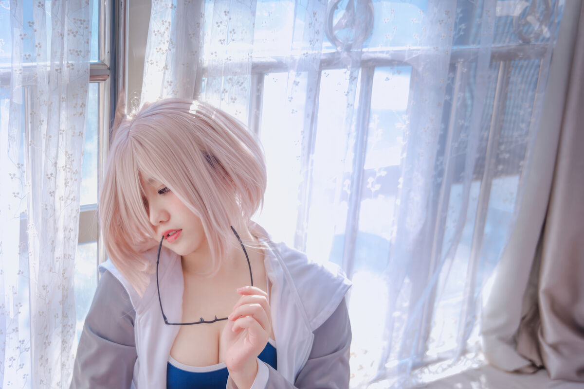 Coser@阿半今天很开心 - 玛修同人体操服