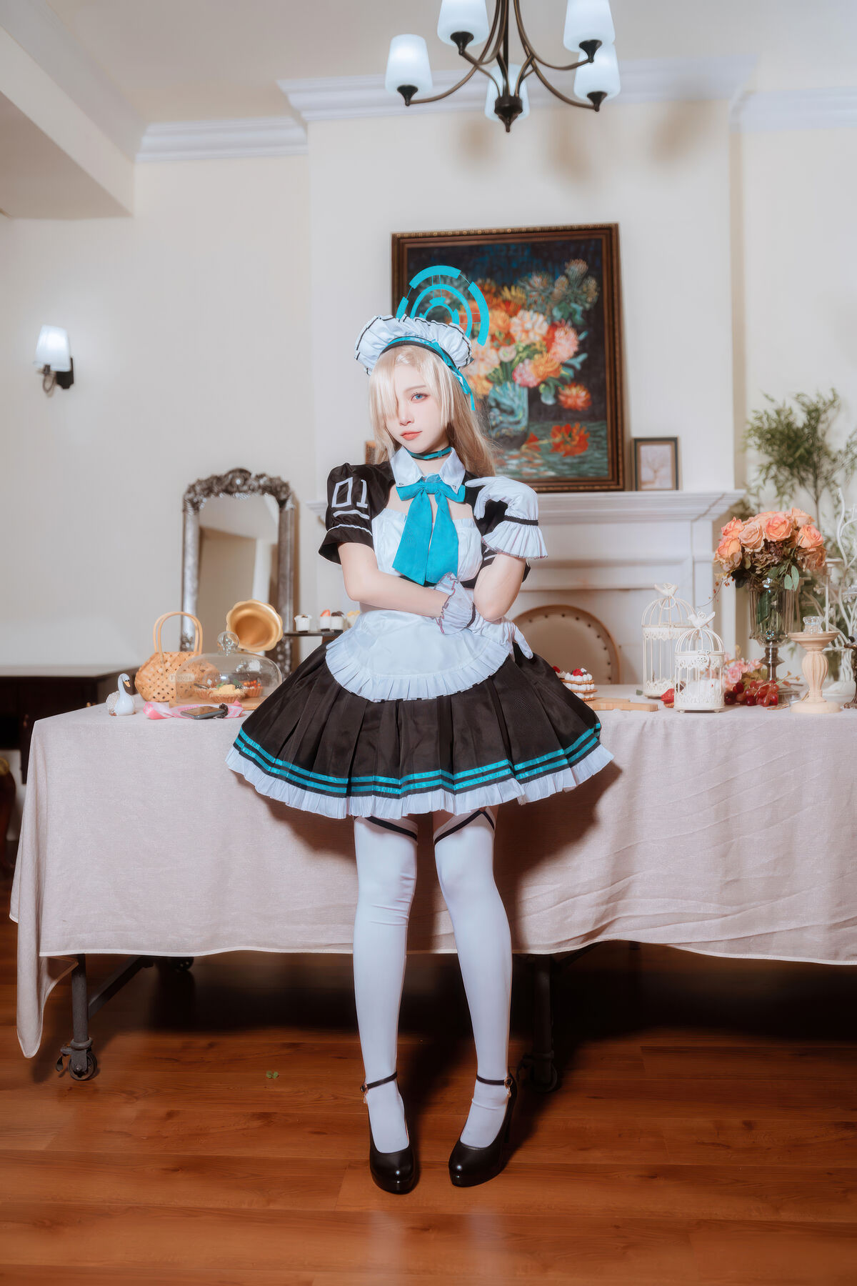 Coser@二佐Nisa - 蔚蓝档案 明日奈女仆