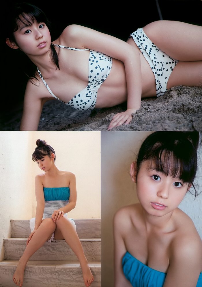 小池里奈 美尻でキュートな水着グラビア画像！
