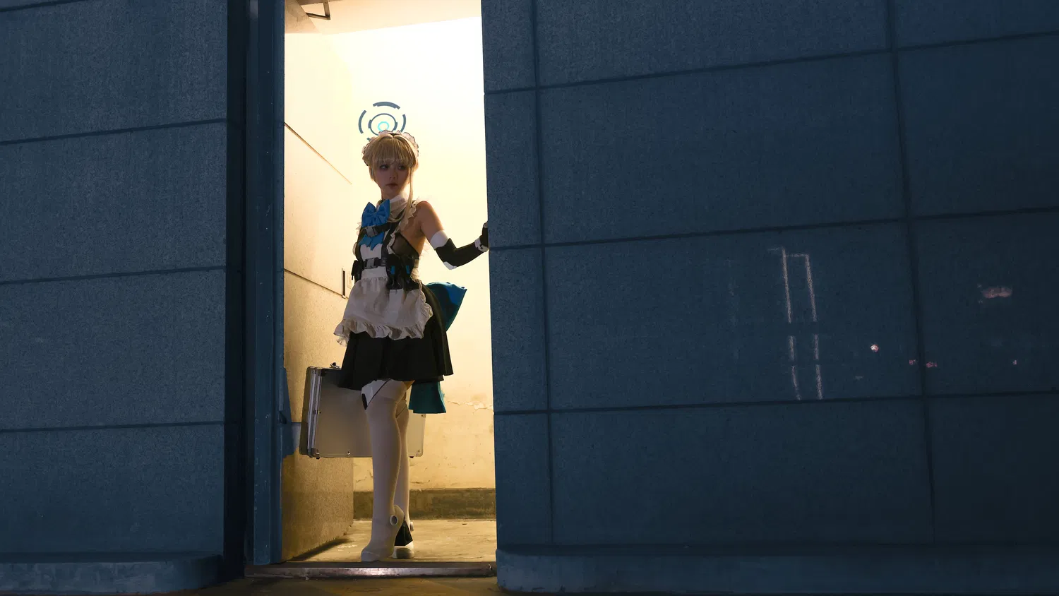 [Cosplay] G44不会受伤 飞鸟马时 (蔚蓝档案)