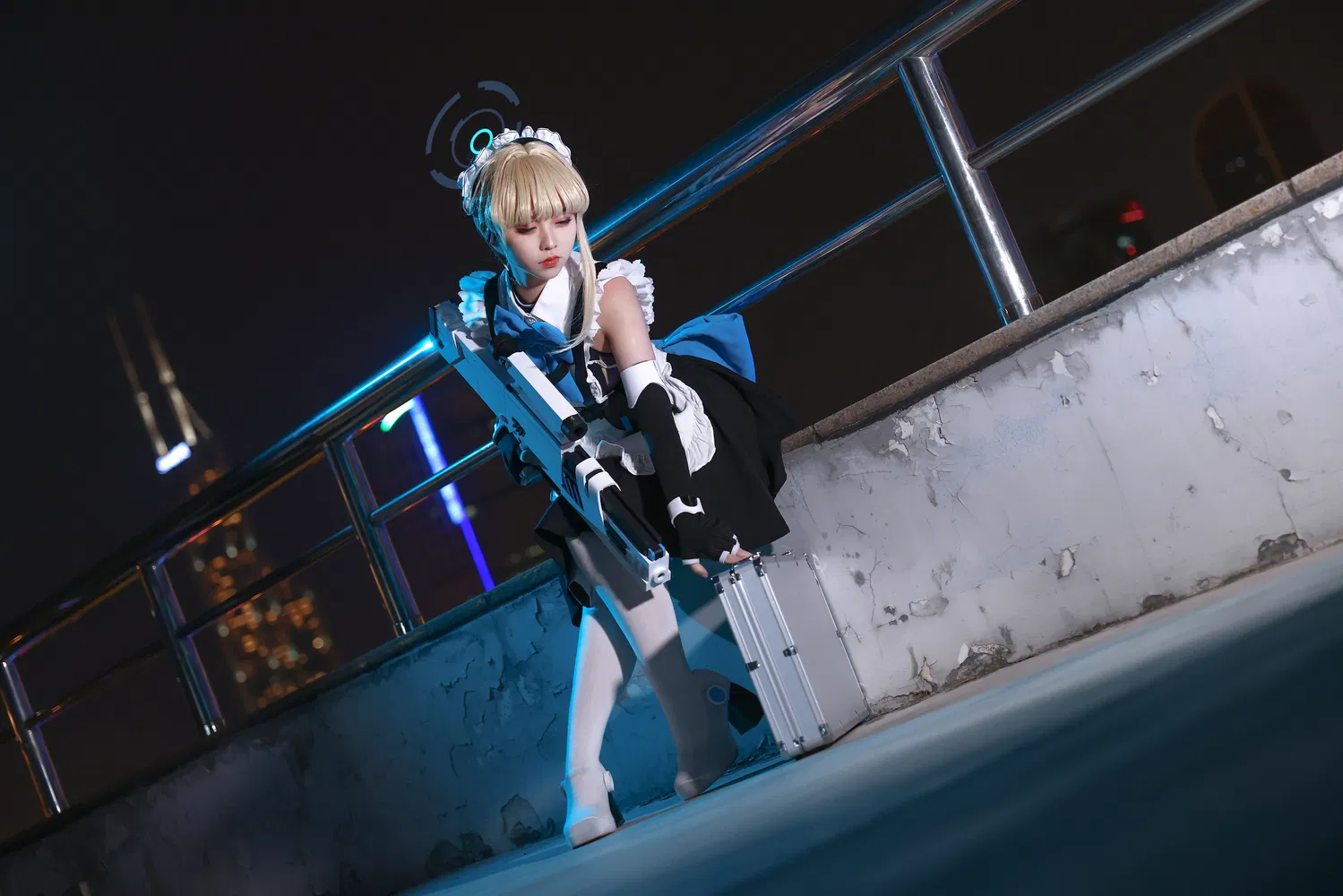 [Cosplay] G44不会受伤 飞鸟马时 (蔚蓝档案)