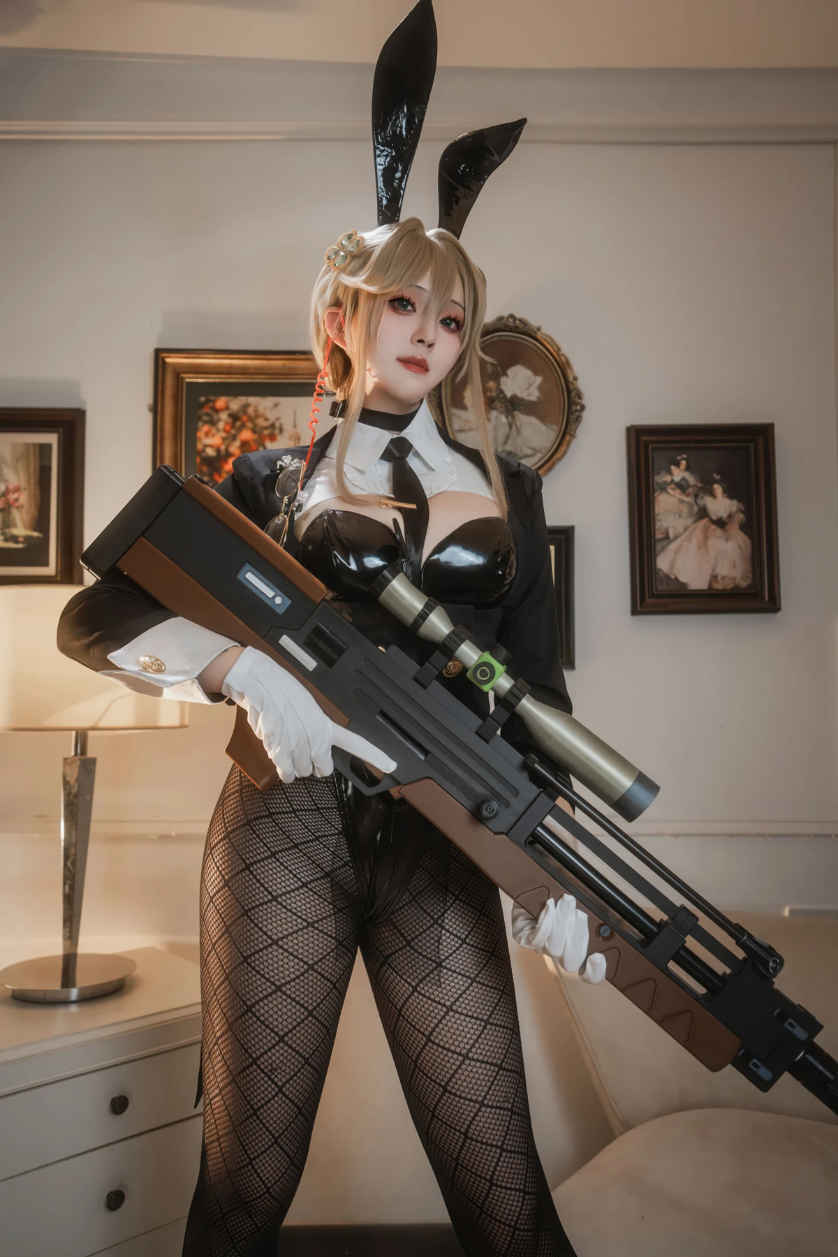 Cosplay Natsuko夏夏子 – NIKKE 爱德 特工兔女郎