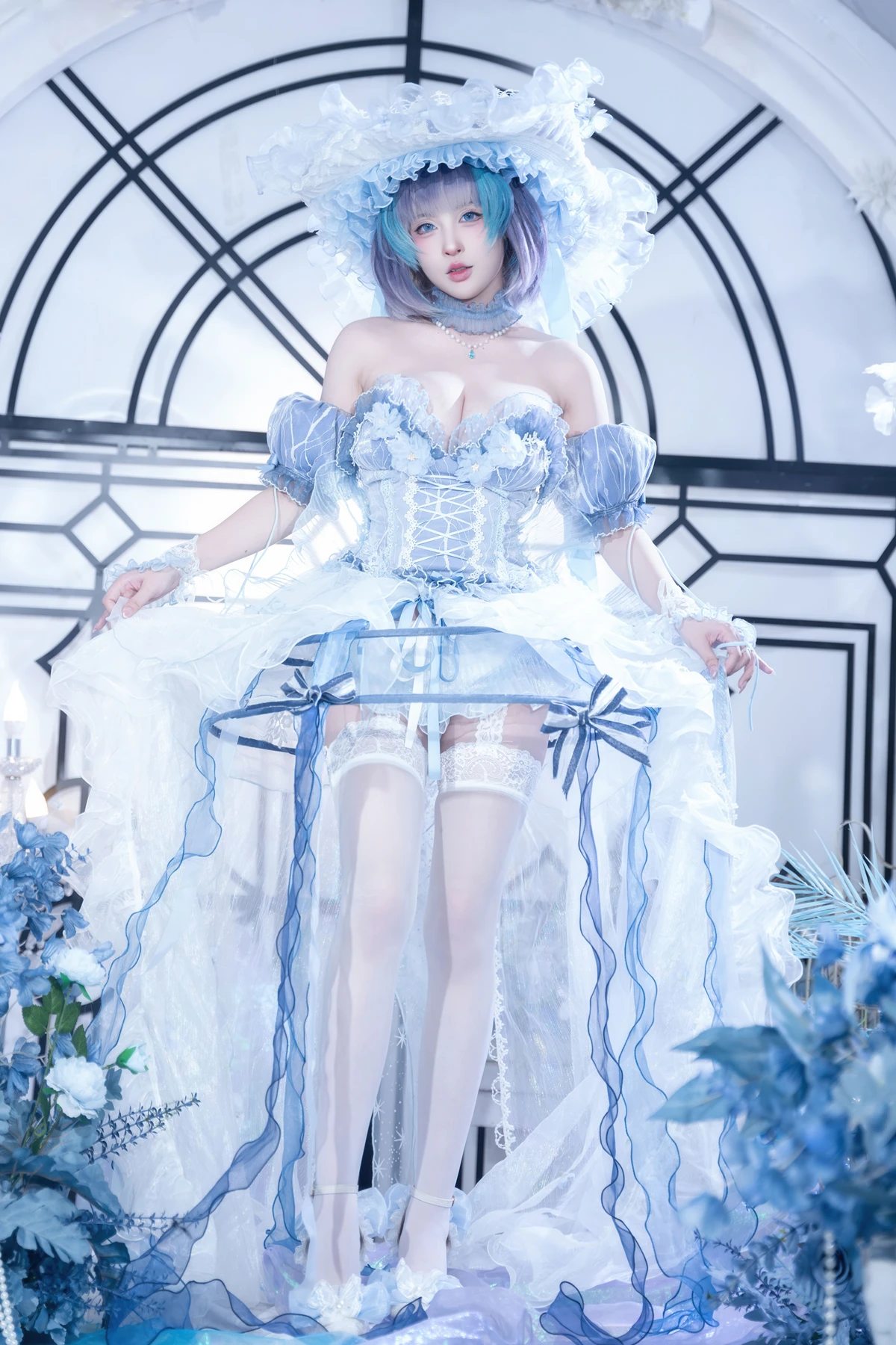 Cosplay 清水由乃 – 柴郡废稿礼服