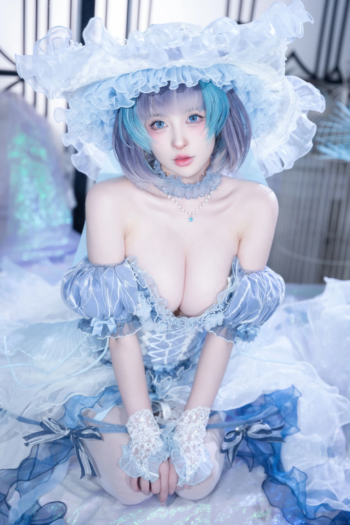 Cosplay 清水由乃 – 柴郡废稿礼服