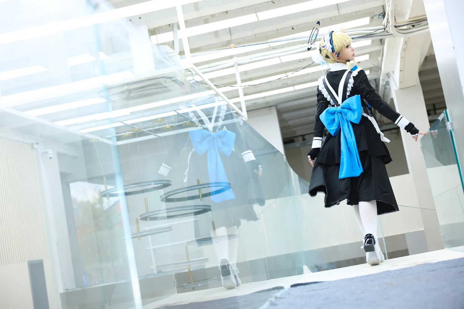 [Cosplay] G44不会受伤 飞鸟马时 (蔚蓝档案)