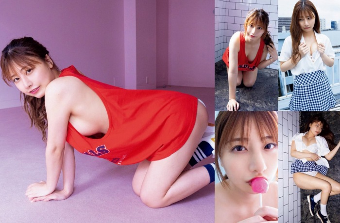 鈴木優香 ちょっと脱ぎすぎ水着グラビア画像！