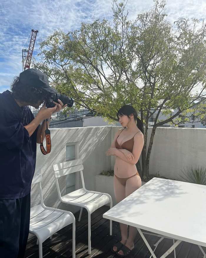 矢野ななか くびれボインの水着グラビア画像！