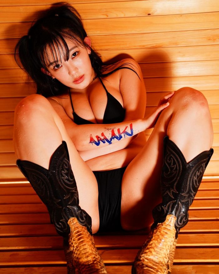 天木じゅん 爆裂Iカップの水着グラビア画像！