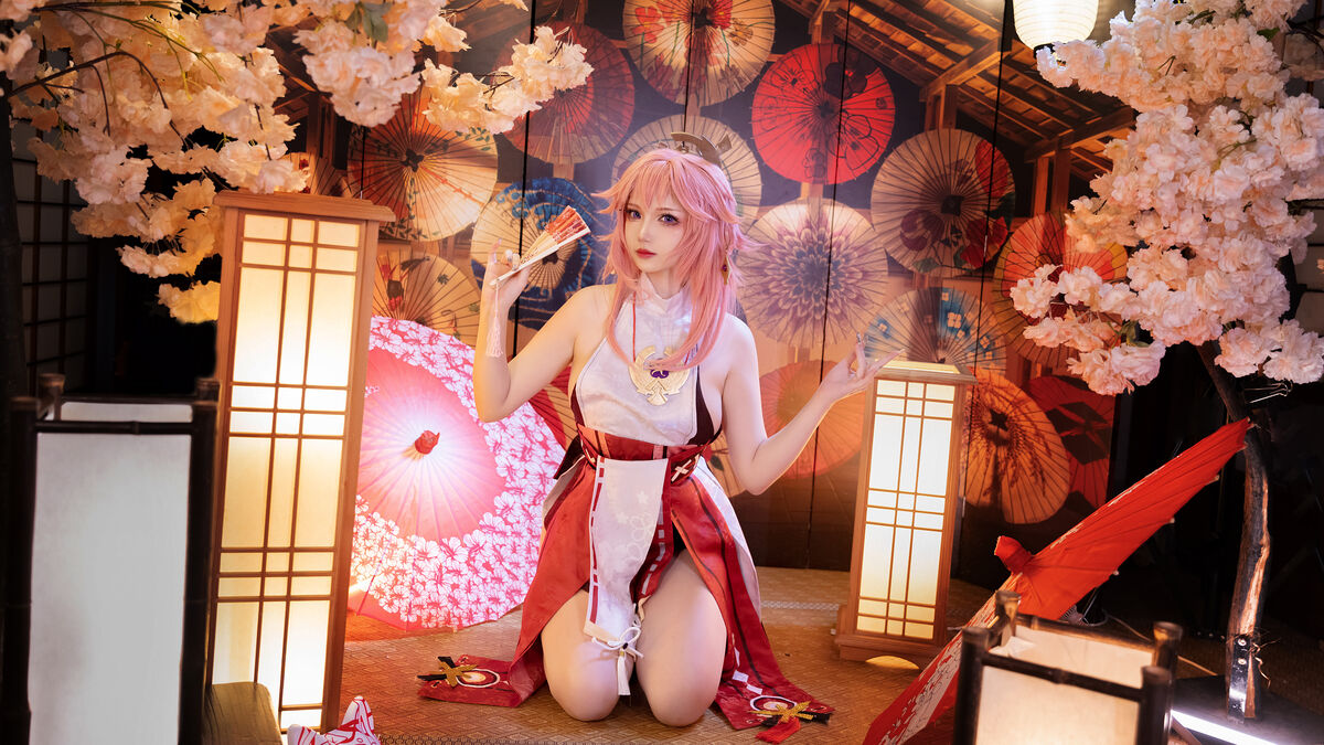 Coser@雪晴Astra - 原神 八重神子