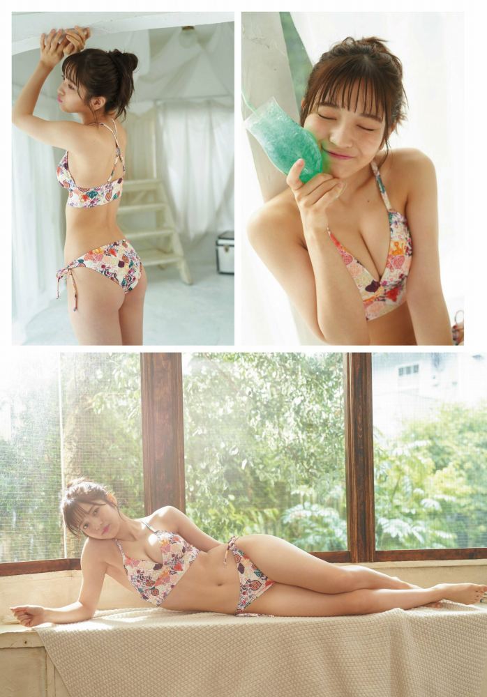 黒嵜菜々子 ふわふわボインの水着グラビア画像！