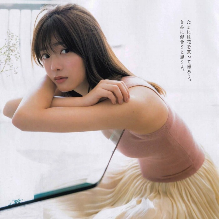 田村保乃 ナチュラルな激かわ水着グラビア画像！