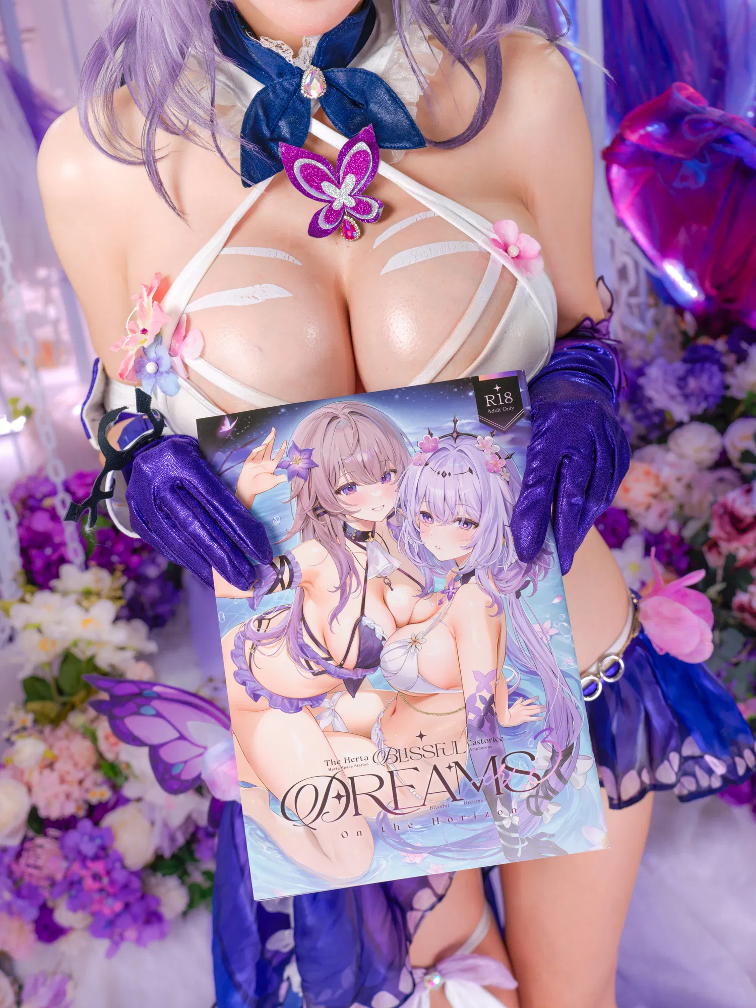 [Cosplay] Machi馬吉 ？？？？キャストリス水着？？？？聖女の裏の危ない姿？？？？第二弾