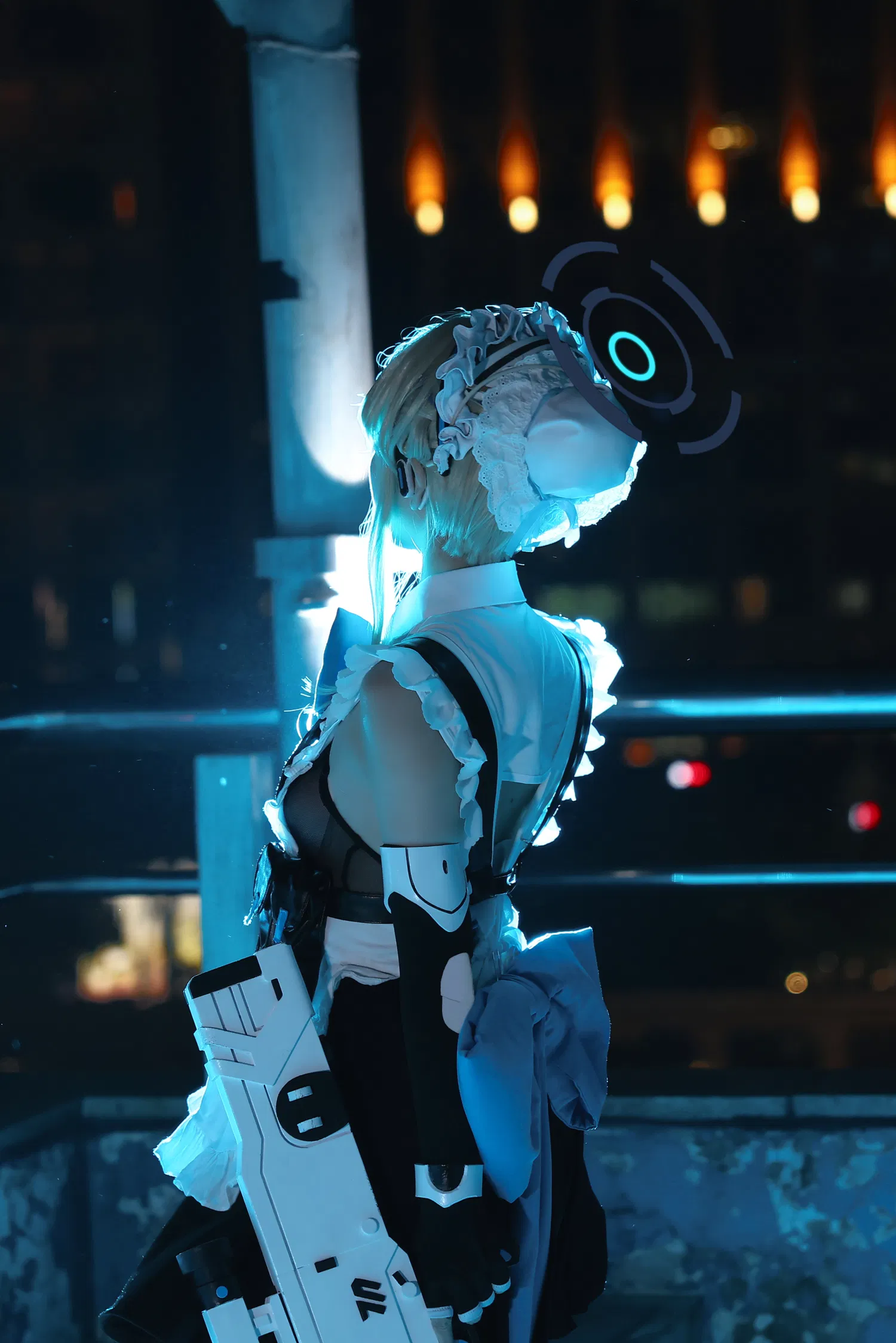 [Cosplay] G44不会受伤 飞鸟马时 (蔚蓝档案)