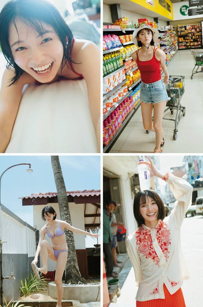 熊澤風花 キュートな水着グラビア画像ほか