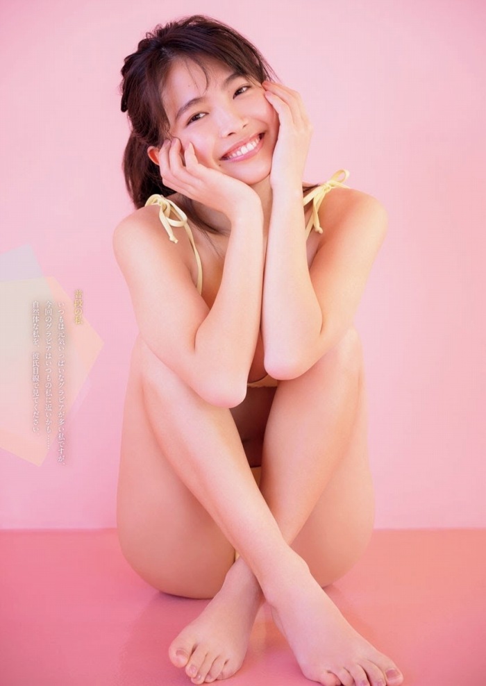 寺本莉緒 Gカップおっぱいの水着グラビア画像！