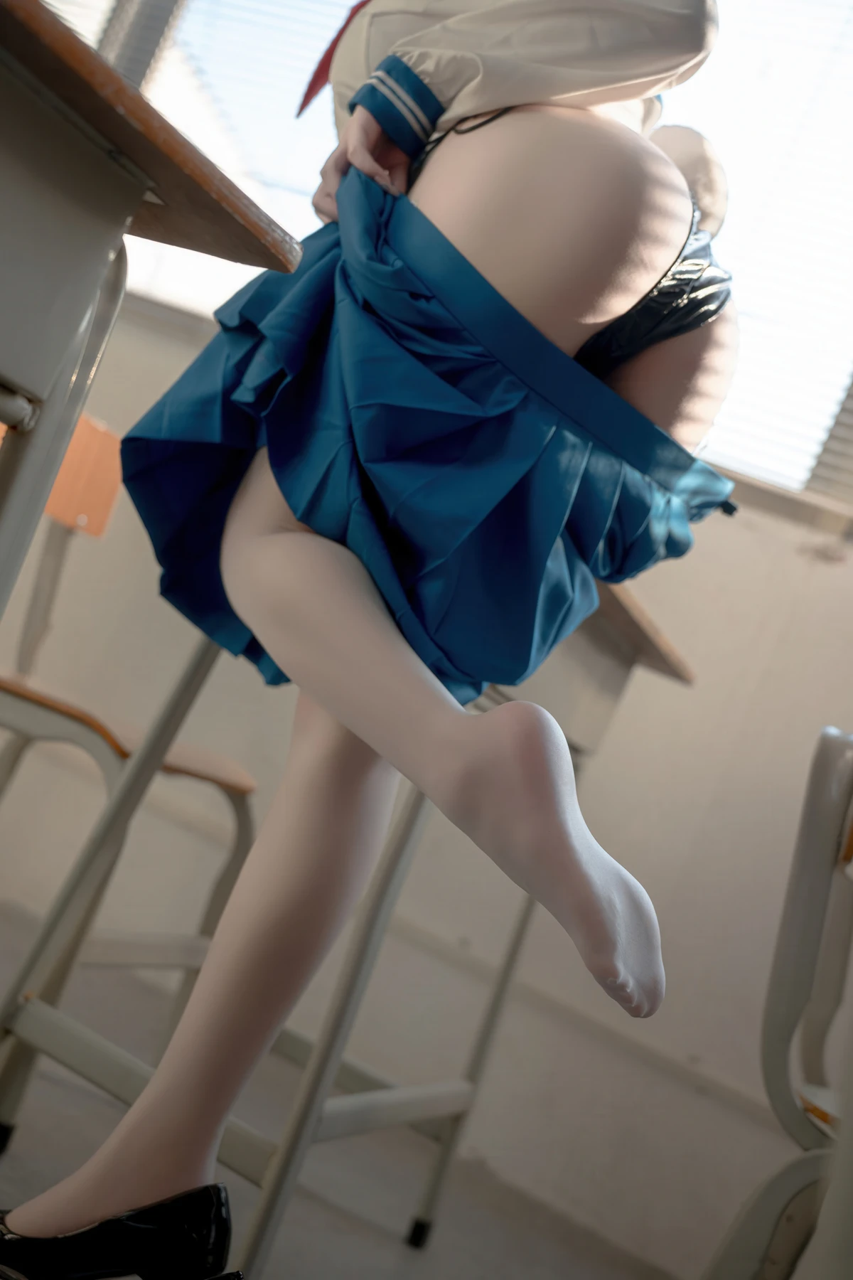 Cosplay 纸悦Etsu_ko – 水手服兔女郎