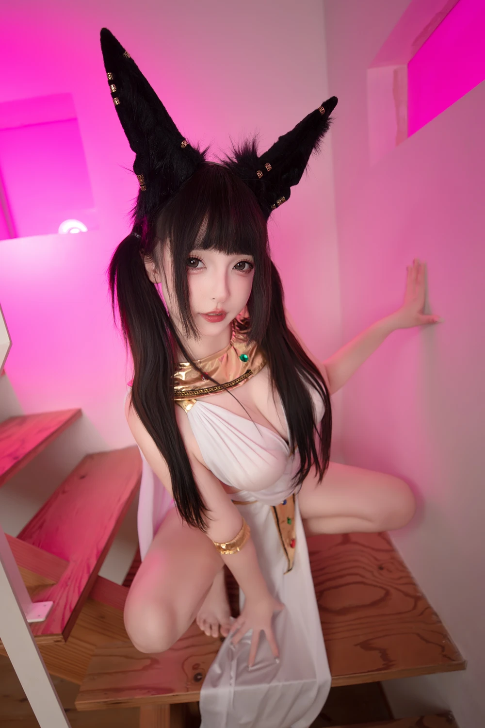 Cosplay 神楽坂真冬 – 埃及野猫