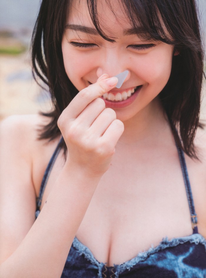 金村美玖 しっとりかわいい水着＆生脚画像！