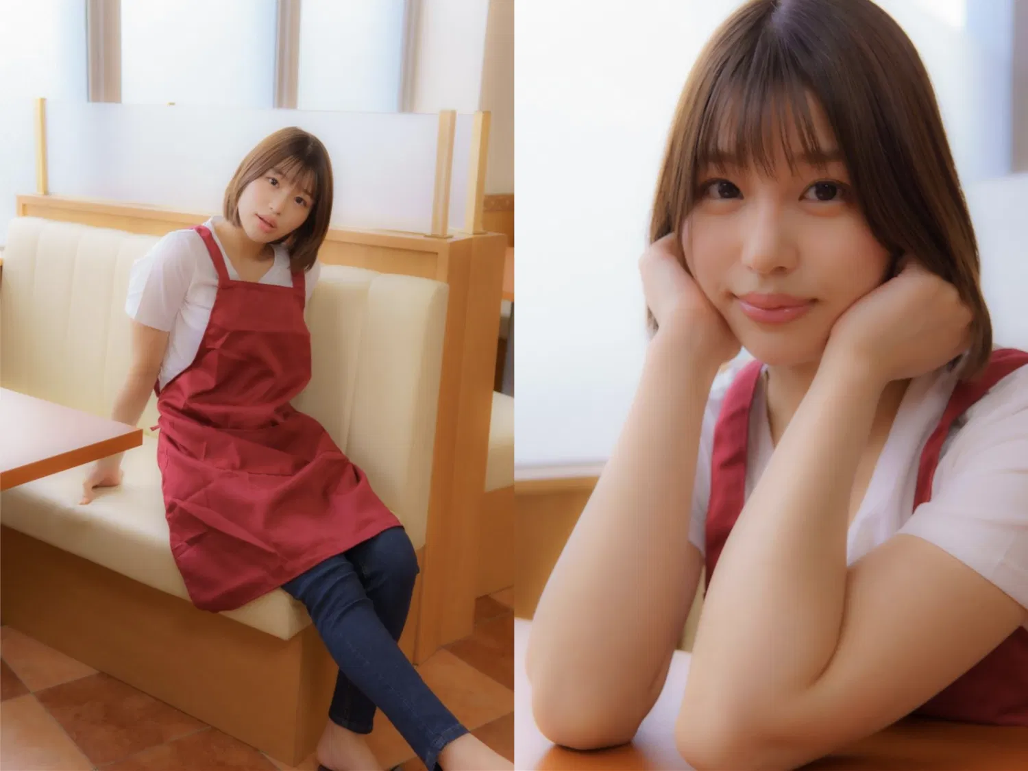 [Photobook] 唯井まひろ「ファミレス店員とホテル密会」エゴちゃんヌード写真集