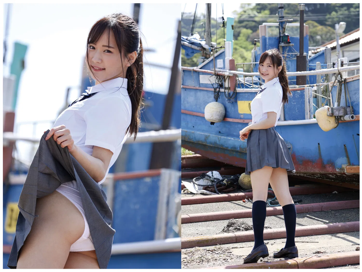 [Photobook] 広瀬なるみ ヌード写真集『風に包まれて』